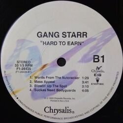 画像5: GANG STARR / HARD TO EARN (LP)
