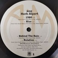 画像3: HERB ALPERT / RISE (LP)