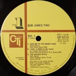 画像4: BOB JAMES / TWO (LP)