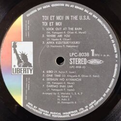 画像3: TOI ET MOI （トワ・エ・モワ） / TOI ET MOI IN THE U.S.A. （トワ・エ・モワ・イン・U.S.A.） (LP)