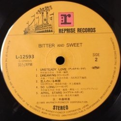 画像4: AKINA NAKAMORI （中森明菜） / BITTER AND SWEET (LP)