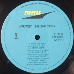 画像4: JIRO SUGITA （杉田二郎） / アパートメント 1109 (LP)