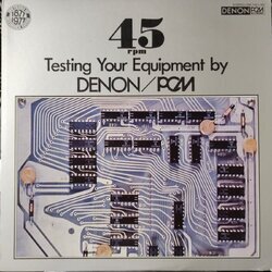画像1: VA / TESTING YOUR EQUIPMENT BY DENON / PGM 45RPM (LP)