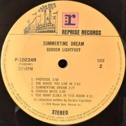 画像5: GORDON LIGHTFOOT / SUMMERTIME DREAM (LP)