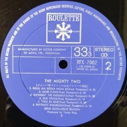 画像4: LOUIS BELLSON AND GENE KRUPA / THE MIGHTY TWO (LP)