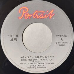 画像3: CYNDI LAUPER / GIRLS JUST WANT TO HAVE FUN （ハイ・スクールはダンステリア）